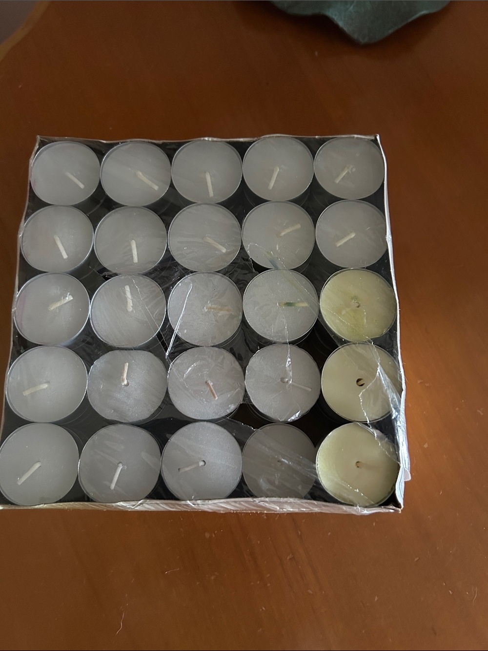 Unscented White Tealight Candles - Pack of 30